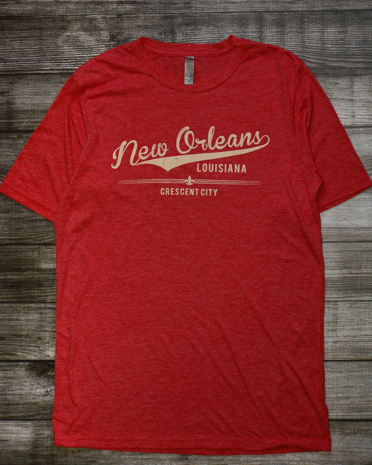 Vintage New Orleans Louisiana La Adult Long Sleeve T-Shirt (Unisex